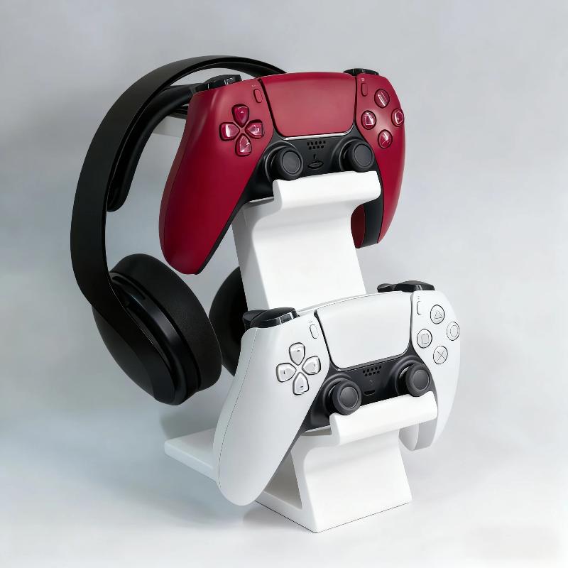 Desk Setup Organization - ● 3-in-1-Controller-Ständer für den Schreibtisch mit