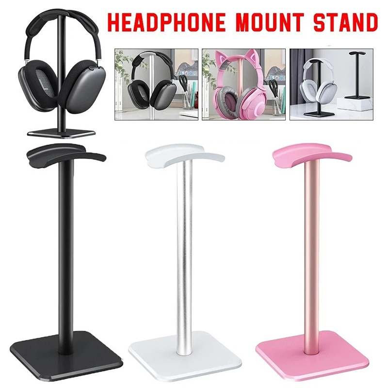 Desk Setup Organization - 1 Stück Universeller Kunststoff-Kopfhörerhalter Gaming-Headset-Ständer Desktop-Organizer