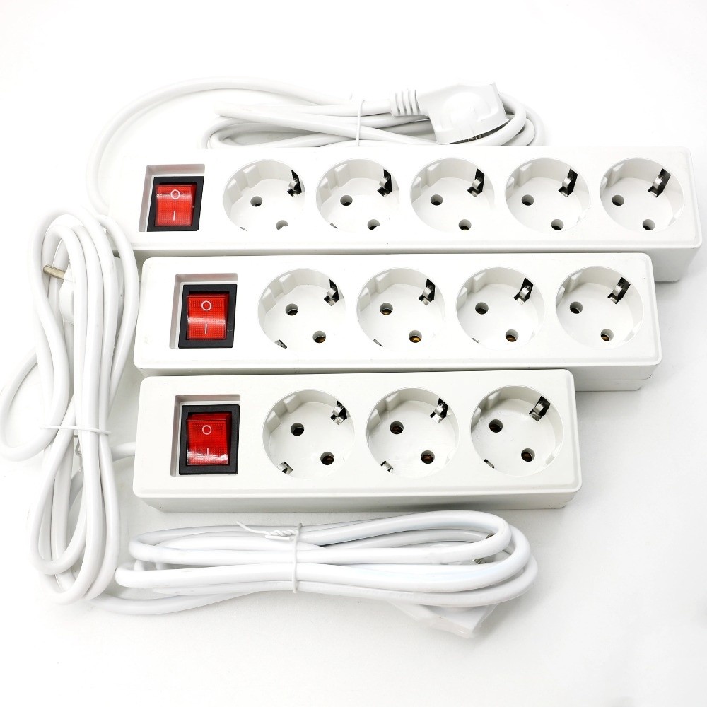 Tragbare 3/4/5-fach Steckdosen – Power Strip Flat Bewertung und Preis
