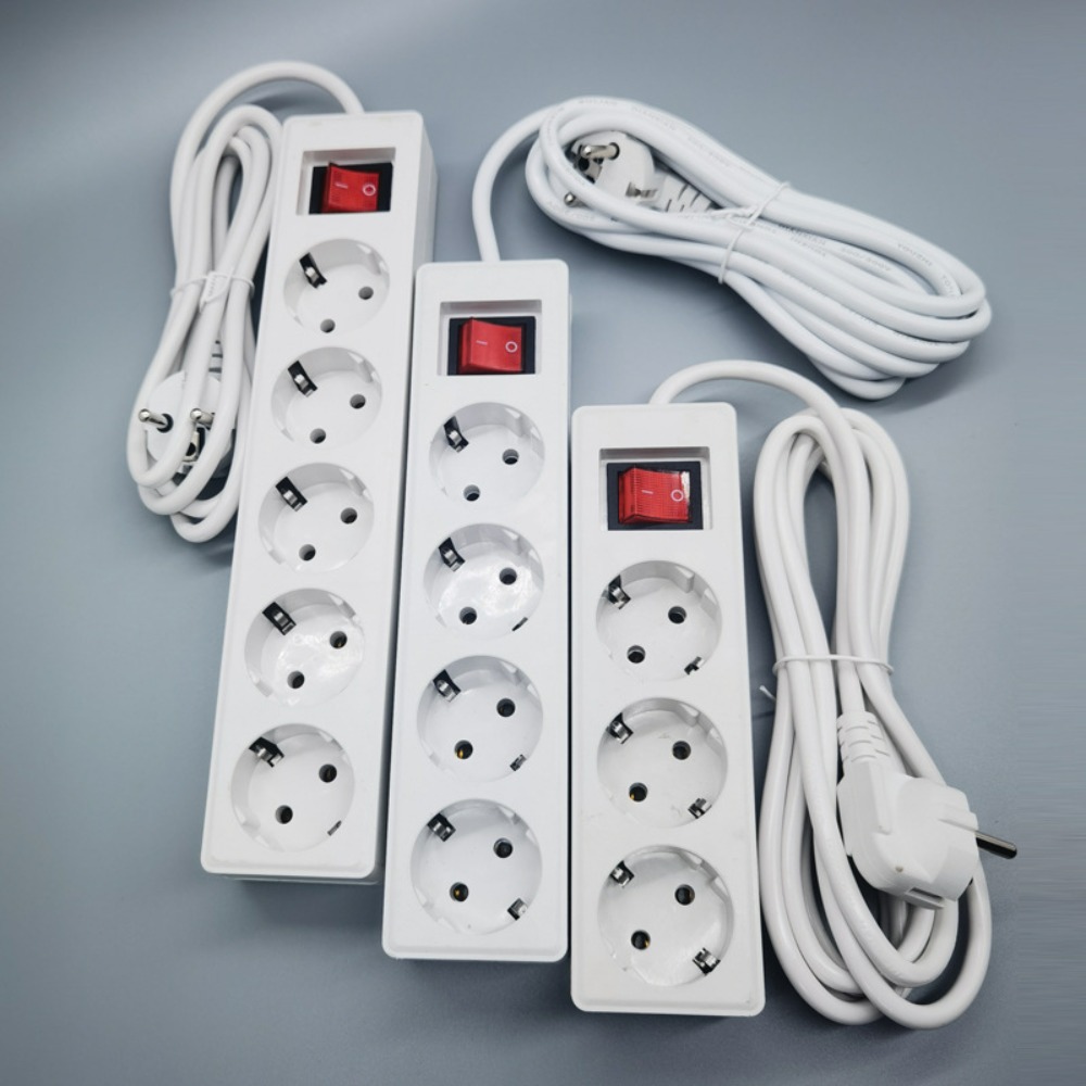 Tragbare 3/4/5-fach Steckdosen – Power Strip Flat Bewertung und Preis