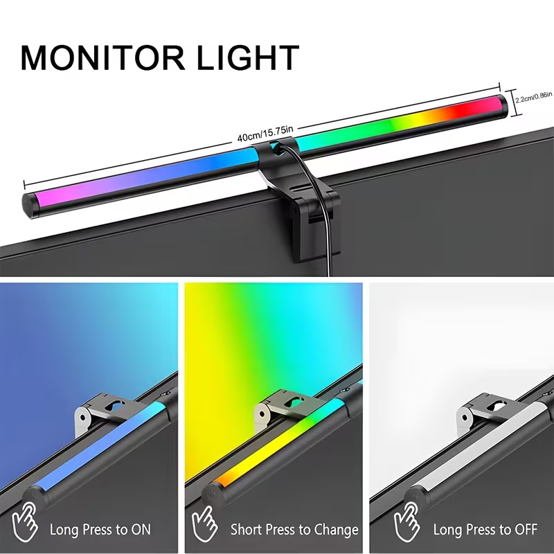 Monitor-Lichtleiste RGB-Lichtl – Desk Setup Study Bewertung und Preis
