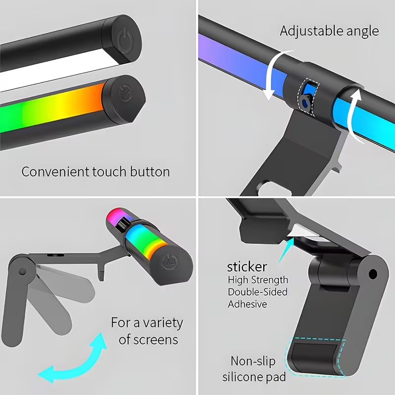 Monitor-Lichtleiste RGB-Lichtl – Desk Setup Study Bewertung und Preis