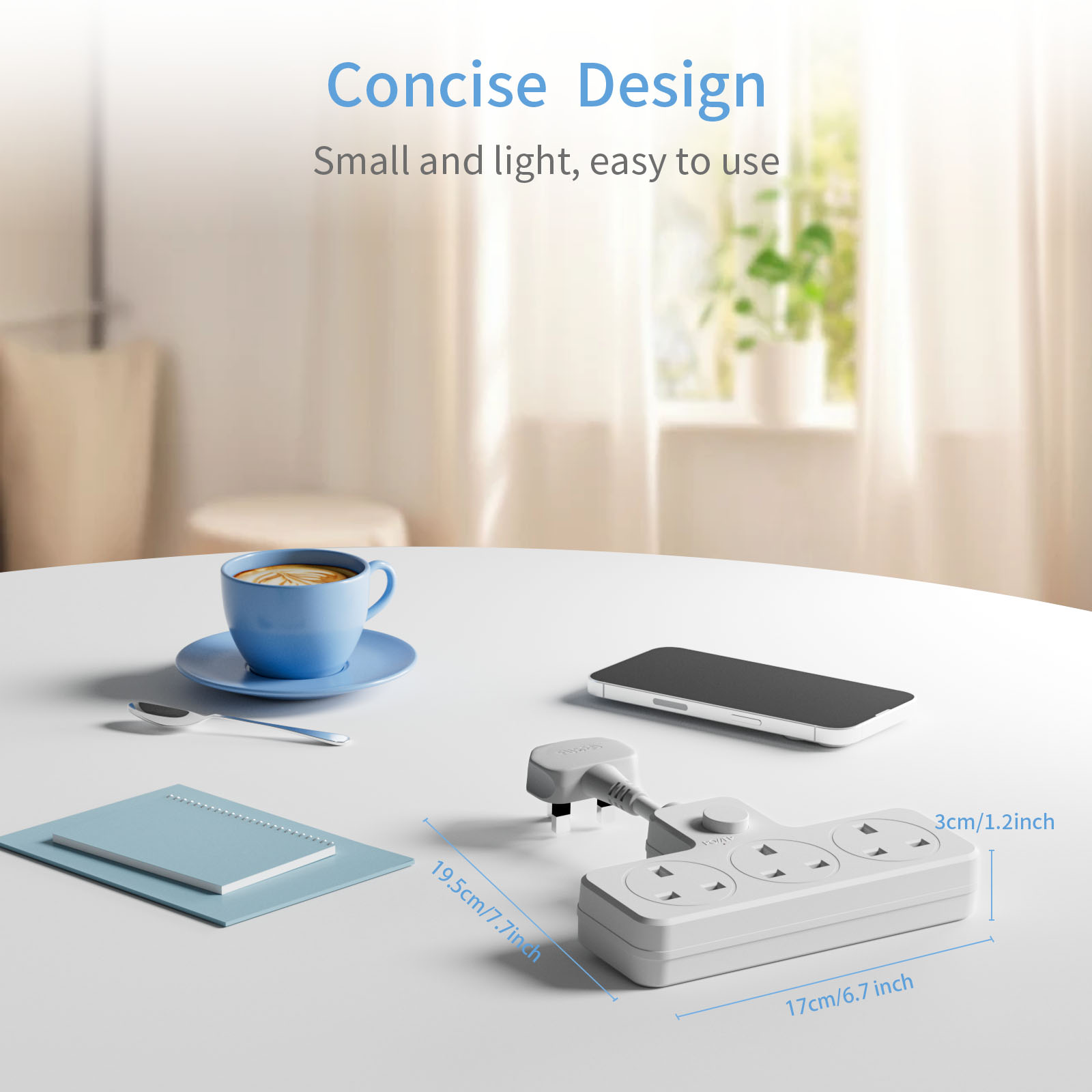 UK Netzstecker Wandsteckdose 1 – Power Strip Flat Bewertung und Preis