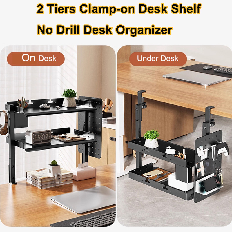 Aufsteckbares 14-Zoll-Regal fü – Desk Setup Study Bewertung und Preis