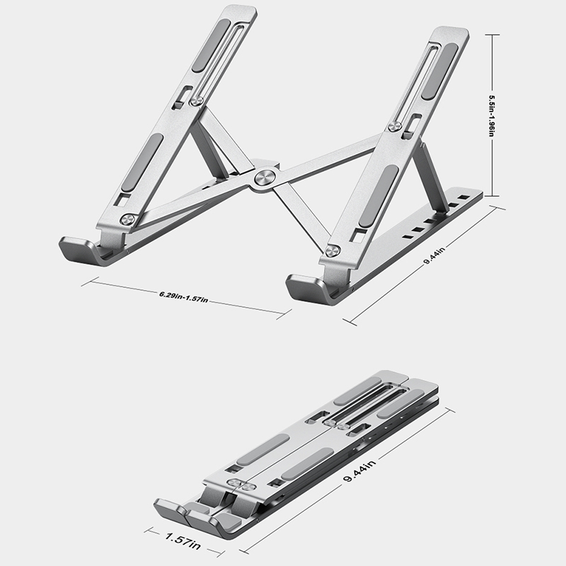 Tragbarer, faltbarer Laptop-St – Desk Setup Macbook Bewertung und Preis