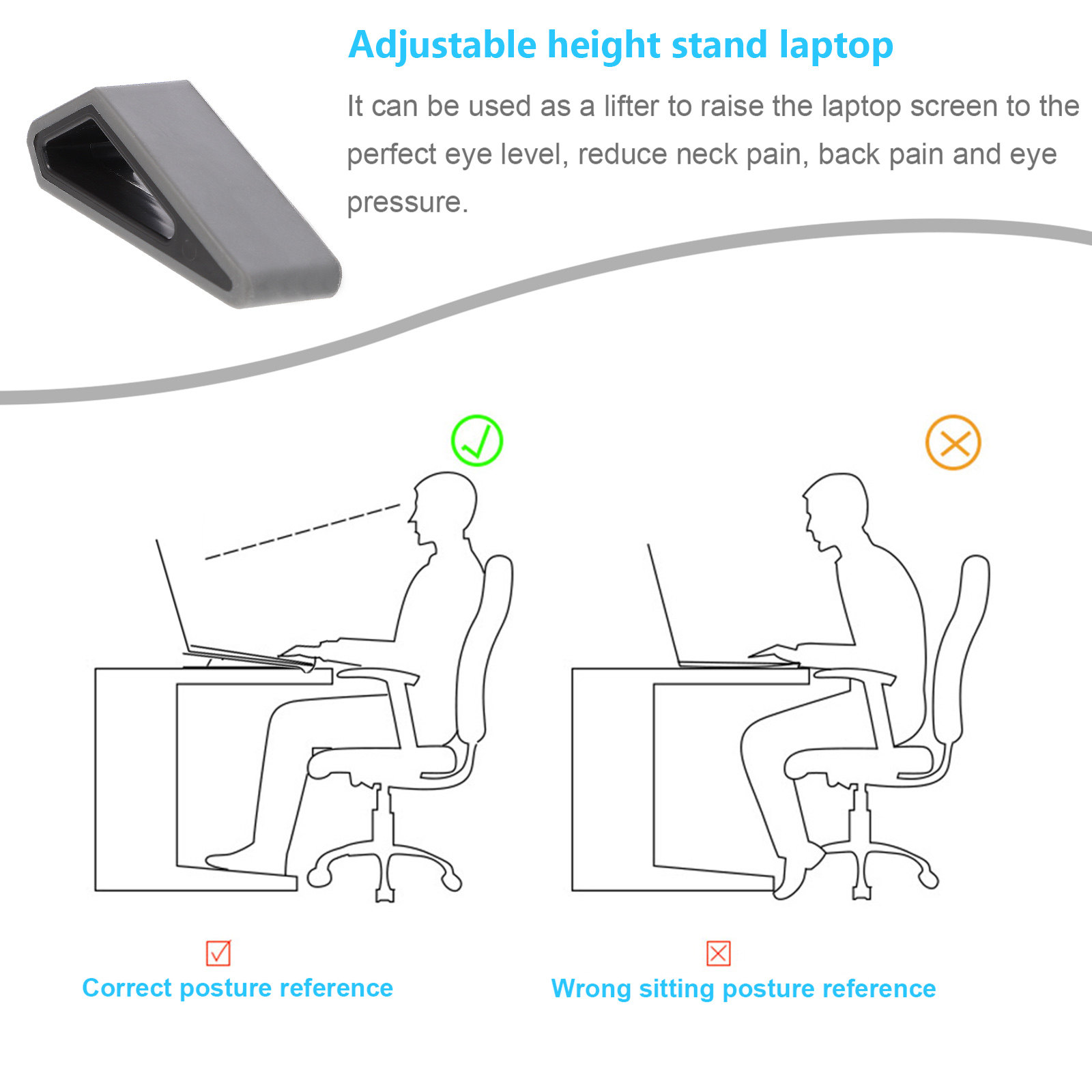 2 Stück Laptop-Ständer, Notebo – Desk Setup Height Bewertung und Preis