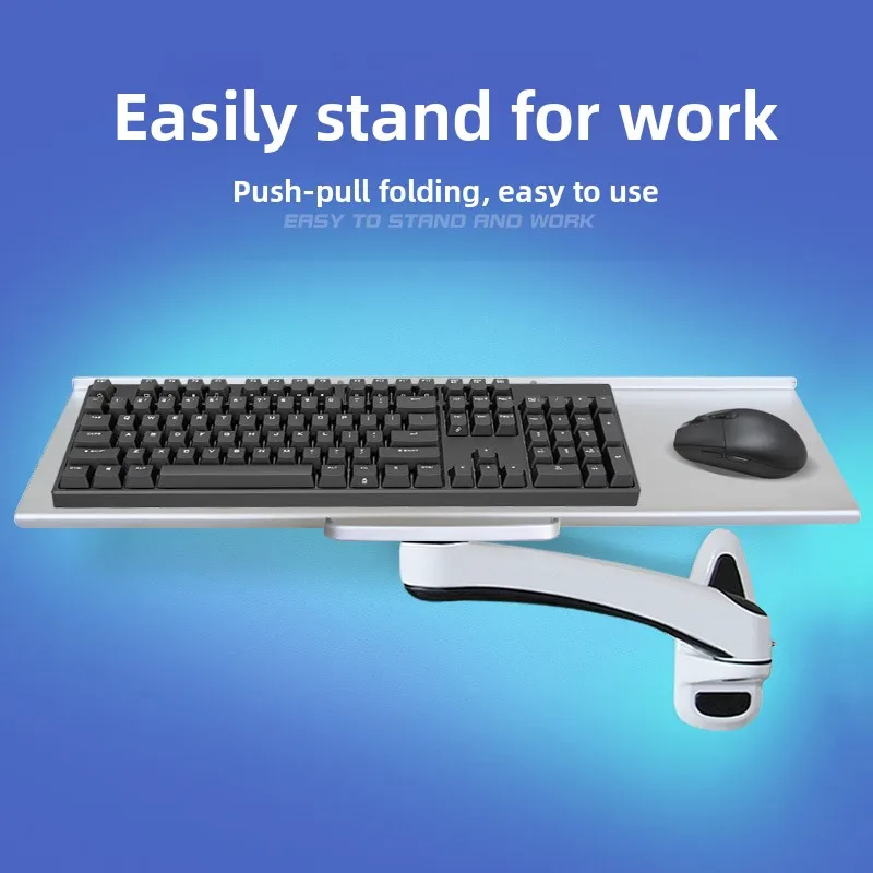 Industrielle Wandmontierte Tas – Desk Setup With Keyboard Tray Bewertung und Preis