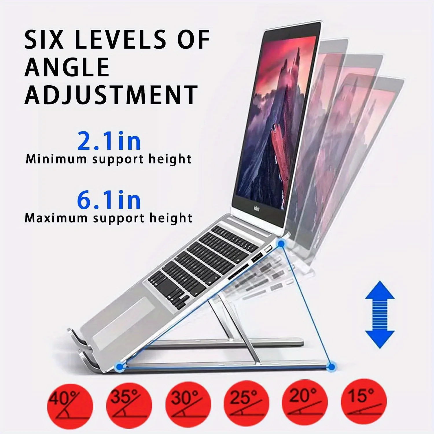 Faltbarer Aluminium-Laptop-Stä – Desk Setup Macbook Bewertung und Preis