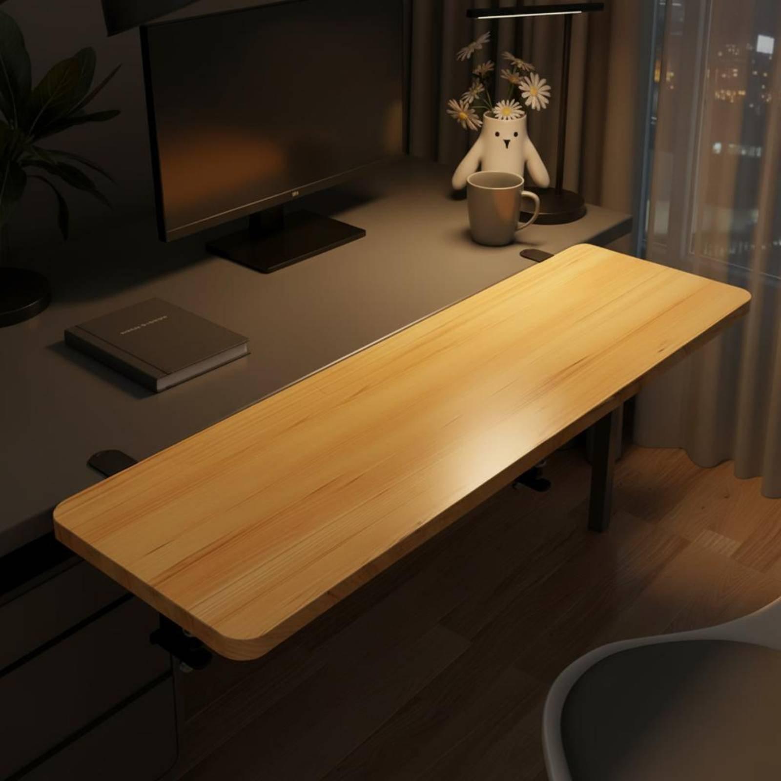 Klappbares Schreibtischregal S – Desk Setup With Keyboard Tray Bewertung und Preis