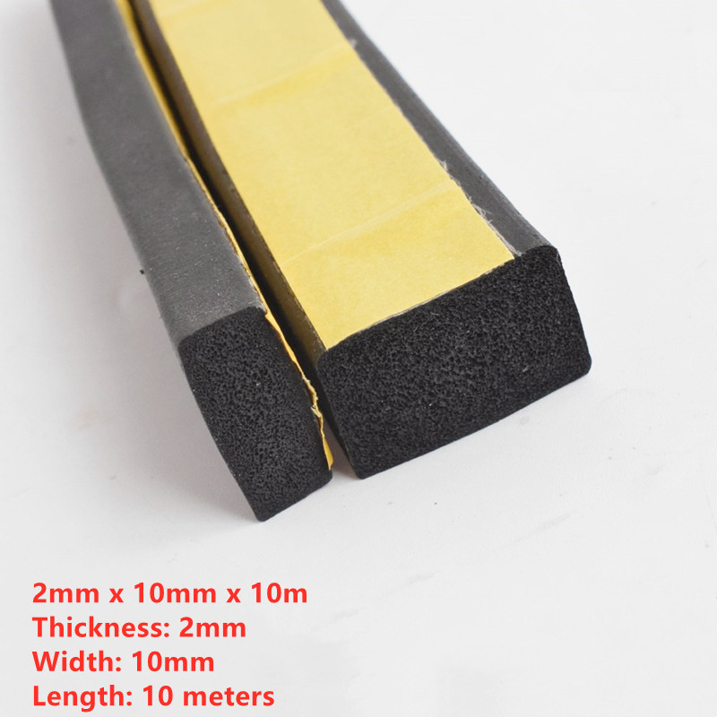 10 m flacher Schaumstoff-Dicht – Power Strip Flat Bewertung und Preis