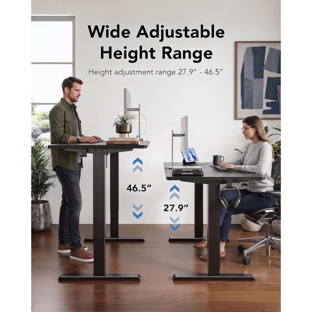 Elektrischer Stehschreibtisch, – Desk Setup Height Bewertung und Preis