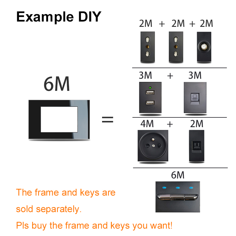 US Italien Typ DIY Weiße Glass – Power Strip Flat Bewertung und Preis