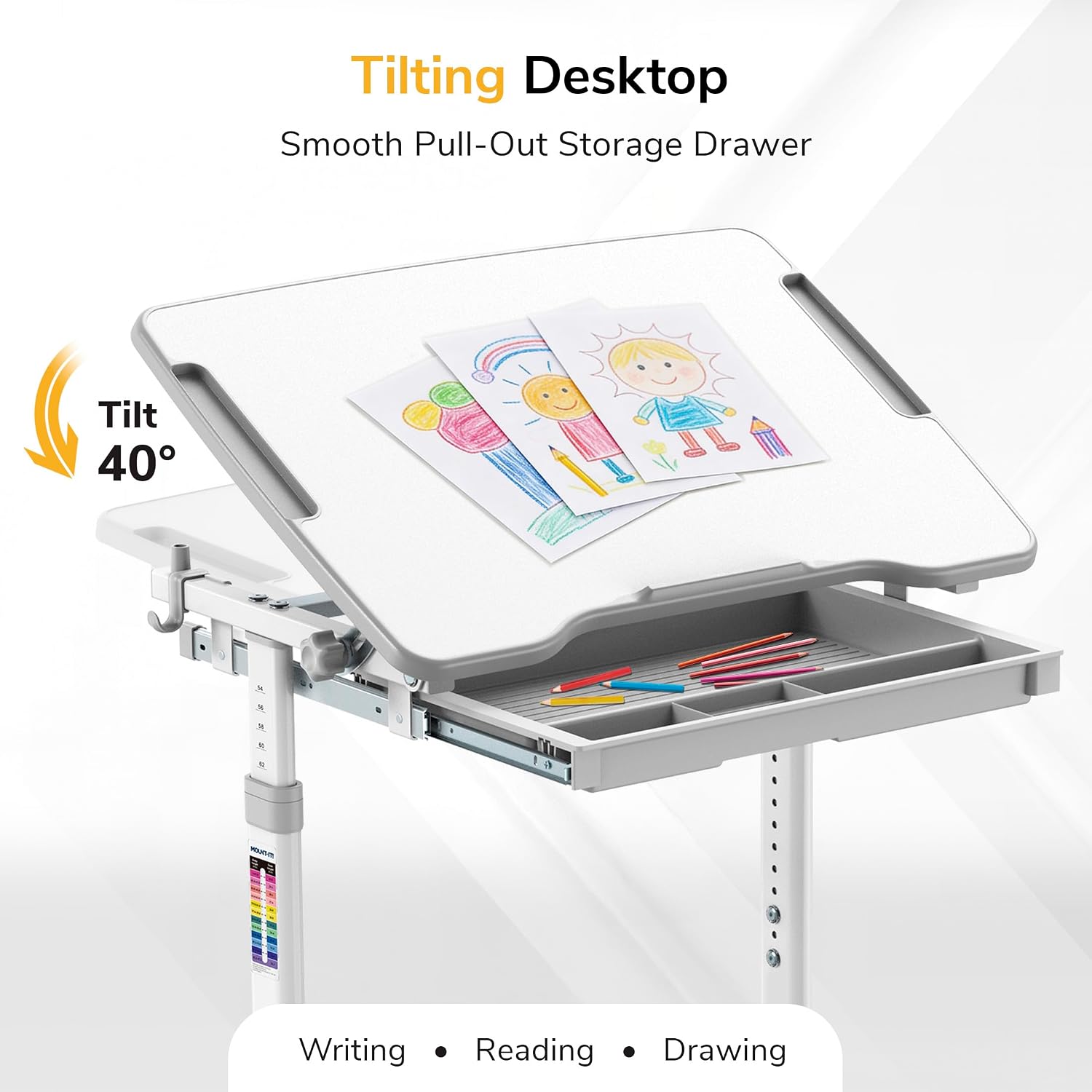 Kinderschreibtisch- und Stuhl- – Desk Setup Height Bewertung und Preis