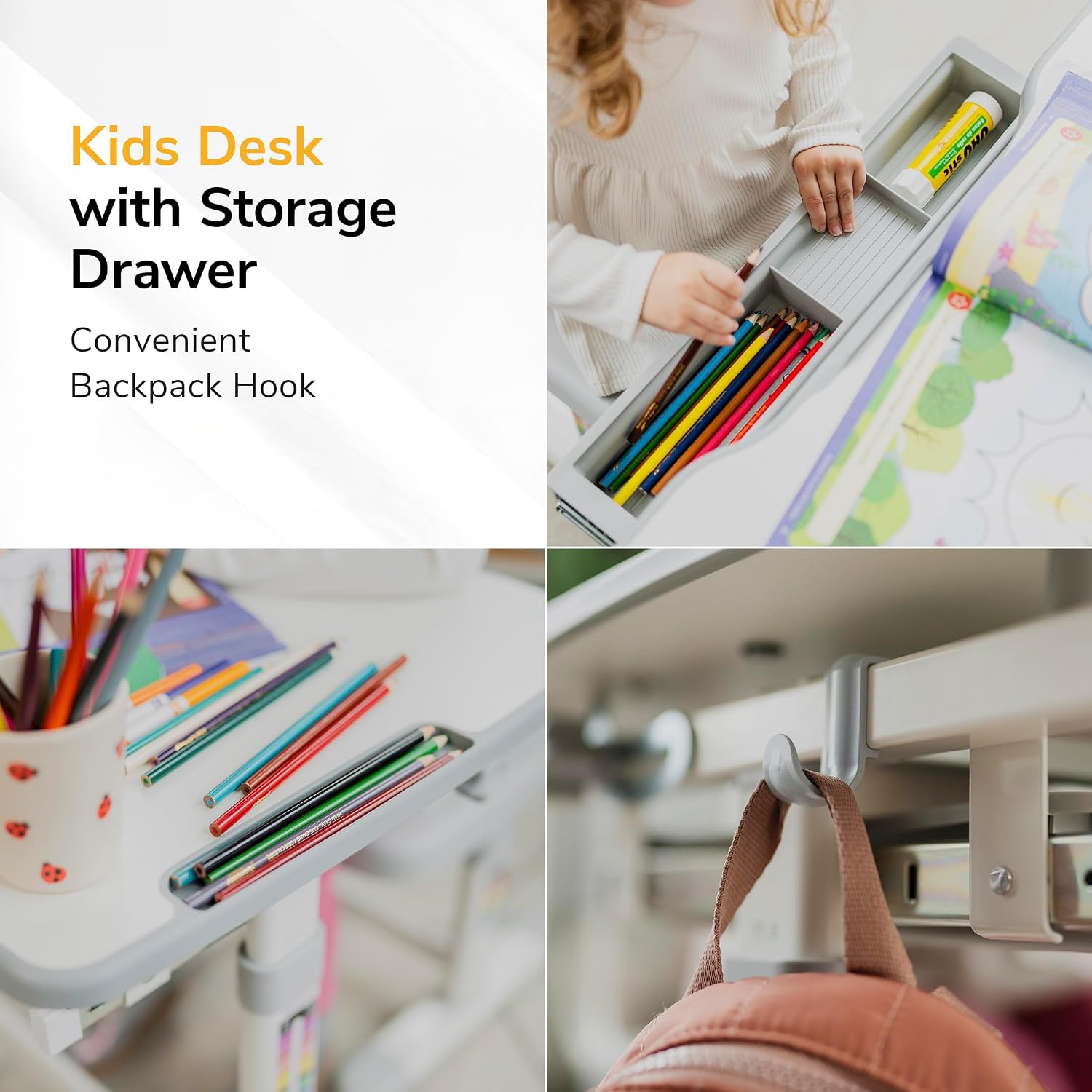 Kinderschreibtisch- und Stuhl- – Desk Setup Height Bewertung und Preis