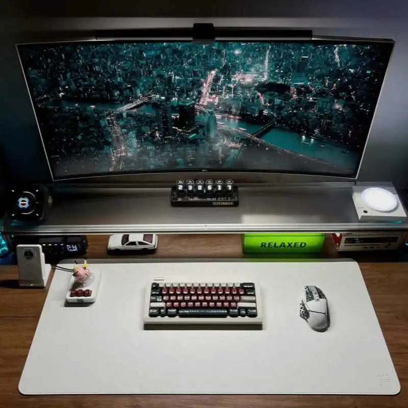 Aluminium-Monitorständer, Acry – Desk Setup With Laptop And Monitor Bewertung und Preis