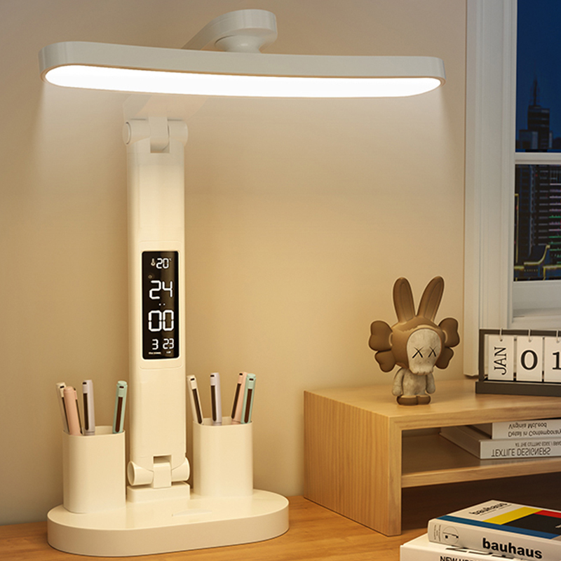 LED-Uhr Tisch lampe USB wieder – Desk Setup Study Bewertung und Preis