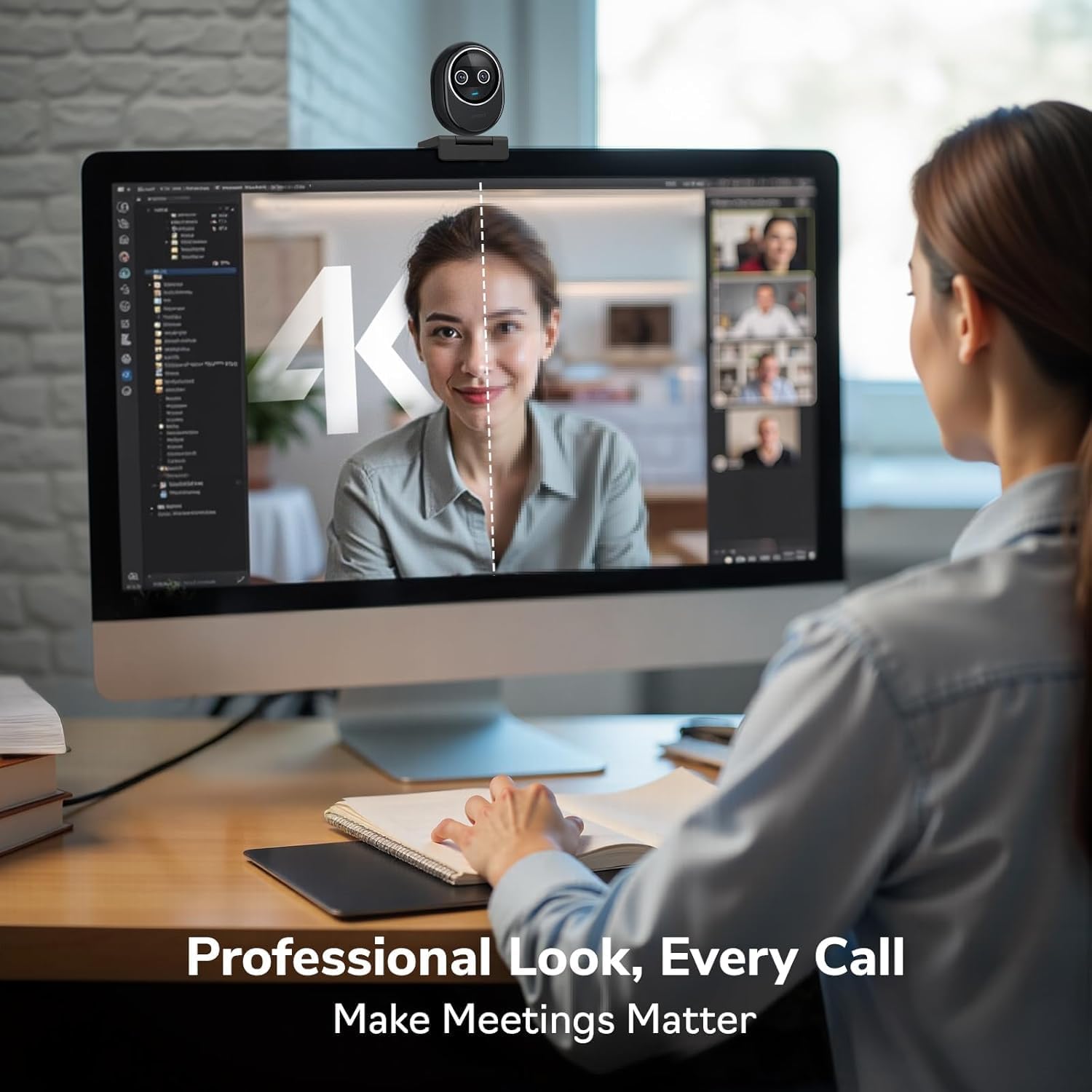 Webcam 4K EMEET Dual-Kamera KI – Desk Setup Ai Bewertung und Preis