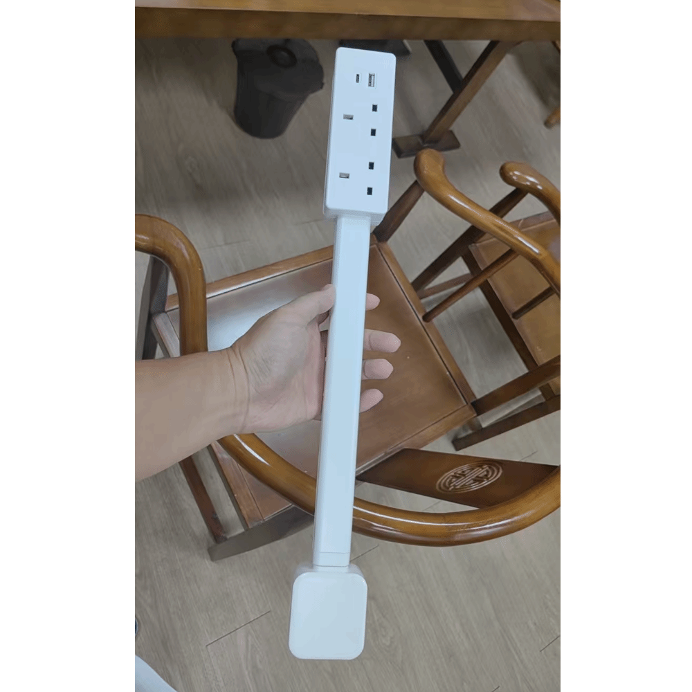 180° drehbar °   Steckdosenver – Power Strip Flat Bewertung und Preis
