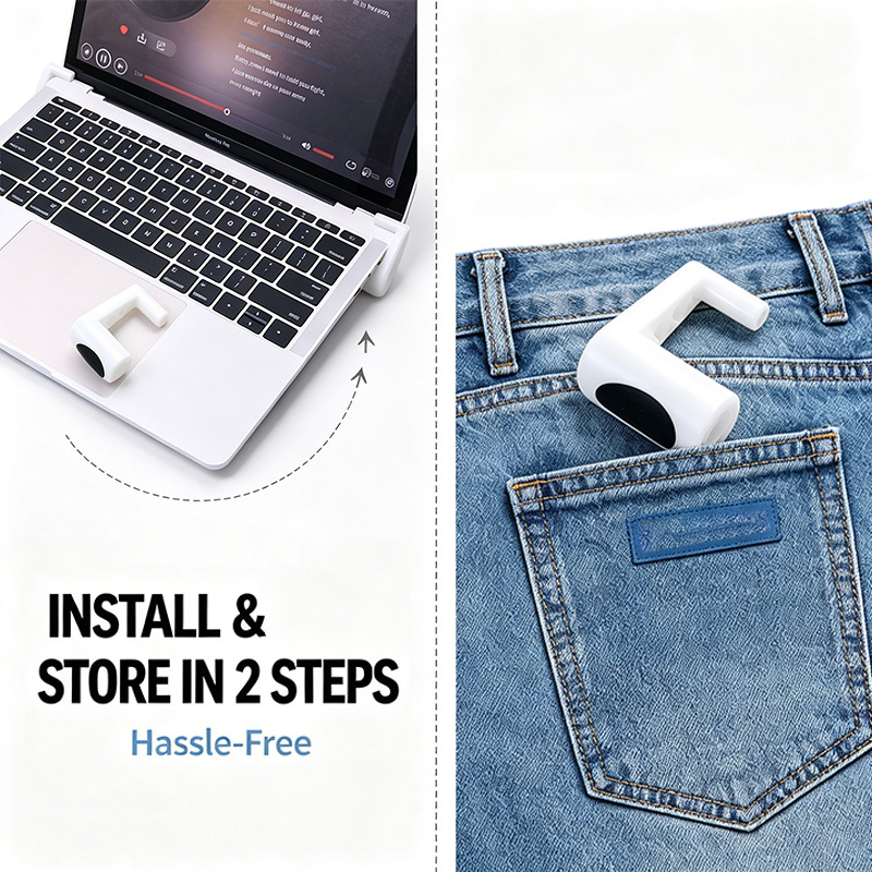 Tragbarer Laptop-Ständer, Falt – Desk Setup Macbook Bewertung und Preis